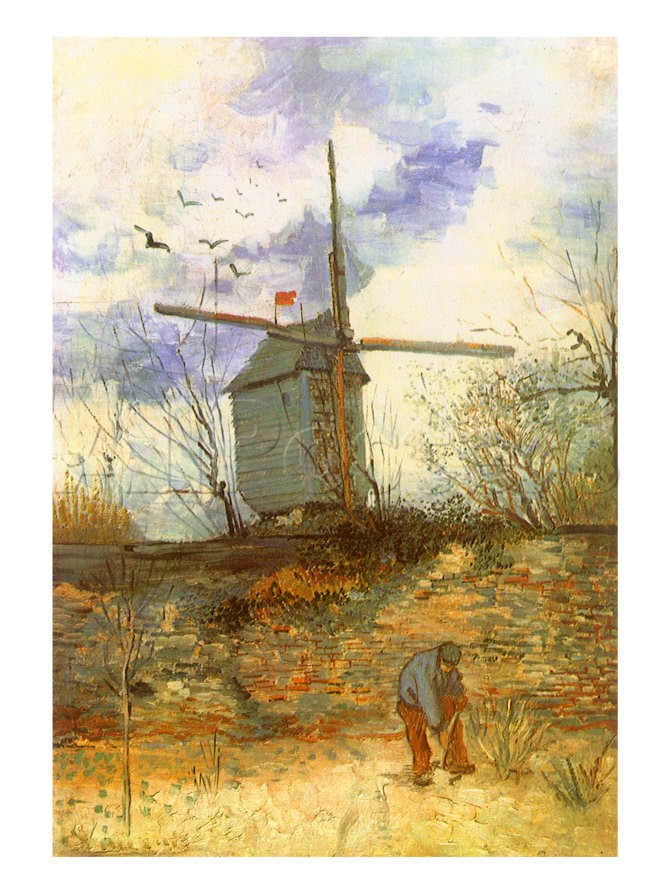 The Windmill, 1886 - Van Gogh Painting On Canvas